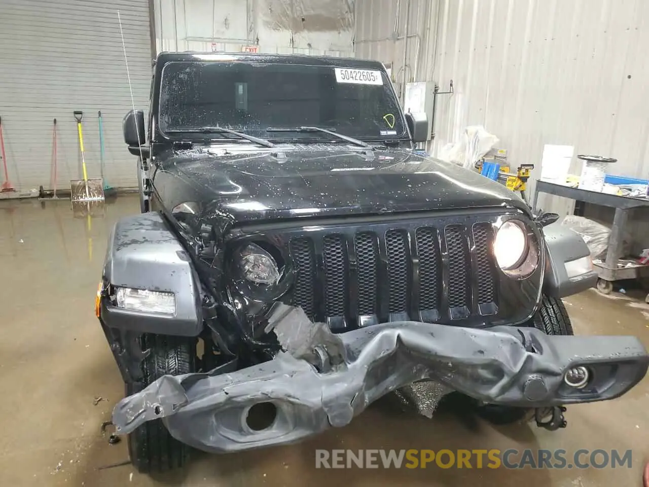 5 Photograph of a damaged car 1C4HJXDG2NW196088 JEEP WRANGLER 2022