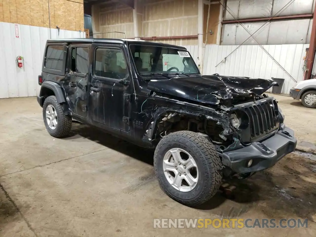 4 Фотография поврежденного автомобиля 1C4HJXDG3NW173936 JEEP WRANGLER 2022