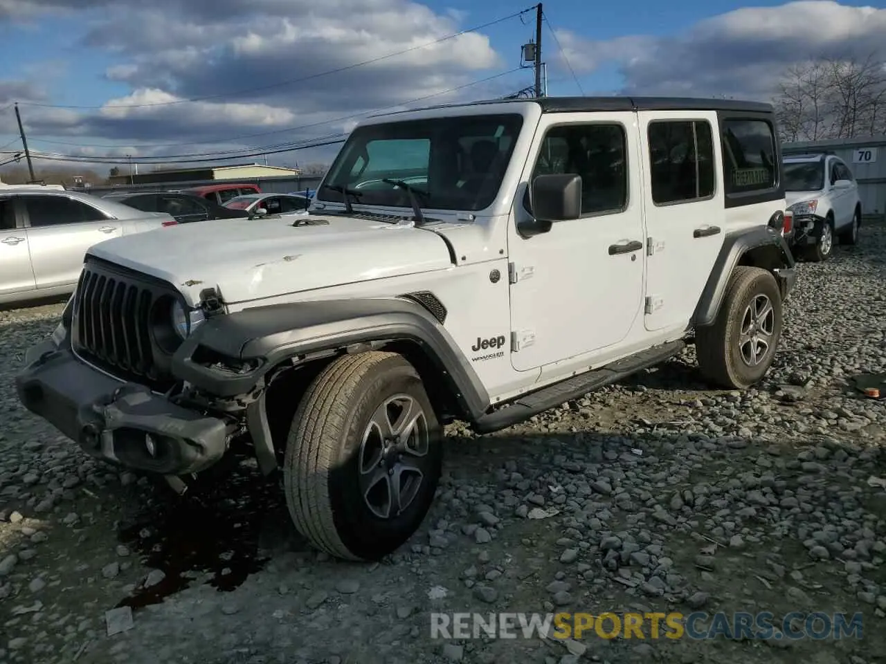 1 Фотография поврежденного автомобиля 1C4HJXDG3NW249168 JEEP WRANGLER 2022