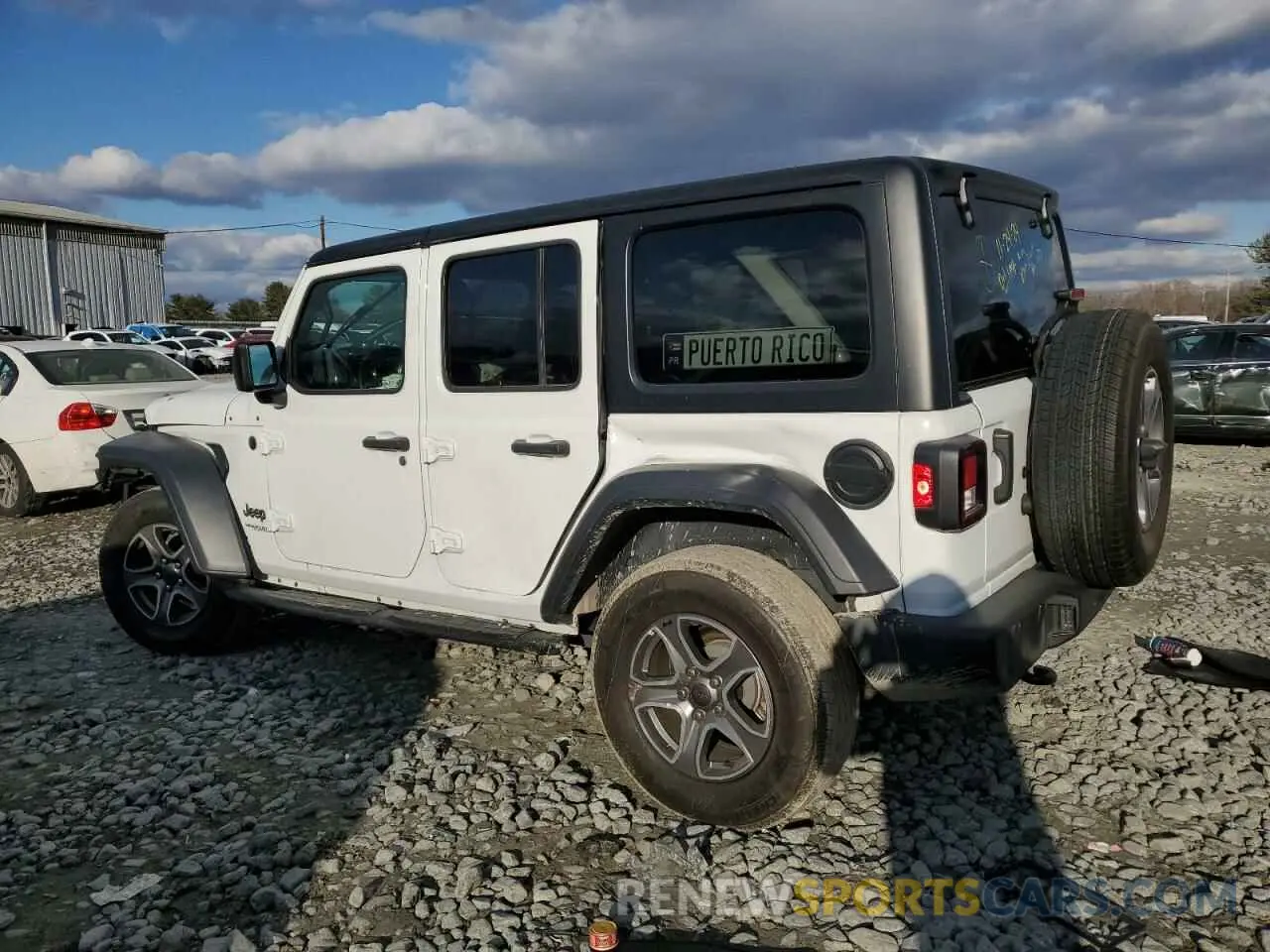 2 Фотография поврежденного автомобиля 1C4HJXDG3NW249168 JEEP WRANGLER 2022