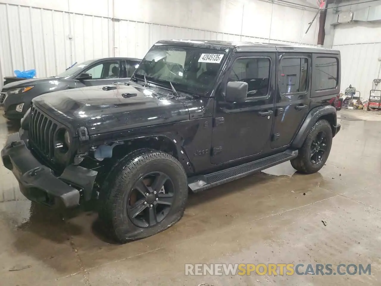 1 Photograph of a damaged car 1C4HJXDG4NW201971 JEEP WRANGLER 2022