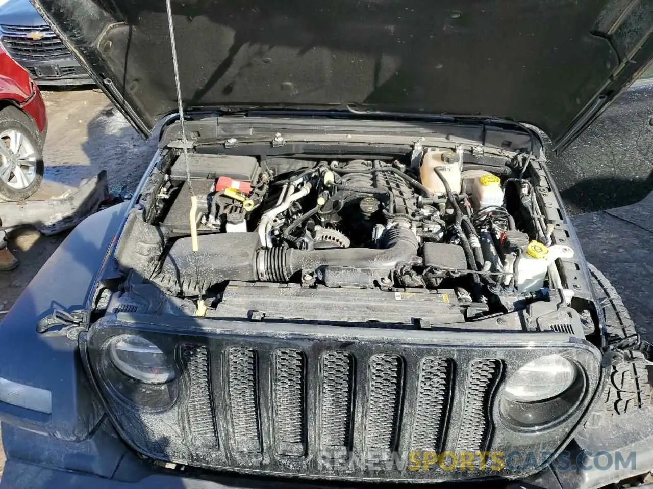 11 Photograph of a damaged car 1C4HJXDG4NW201971 JEEP WRANGLER 2022