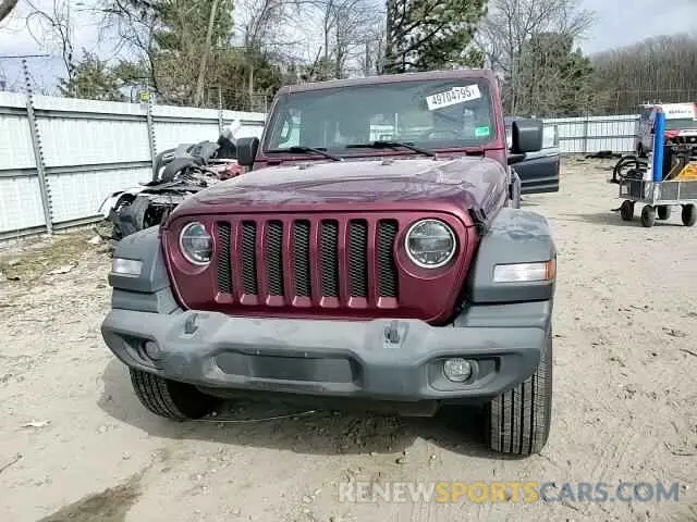 11 Photograph of a damaged car 1C4HJXDG5NW120932 JEEP WRANGLER 2022