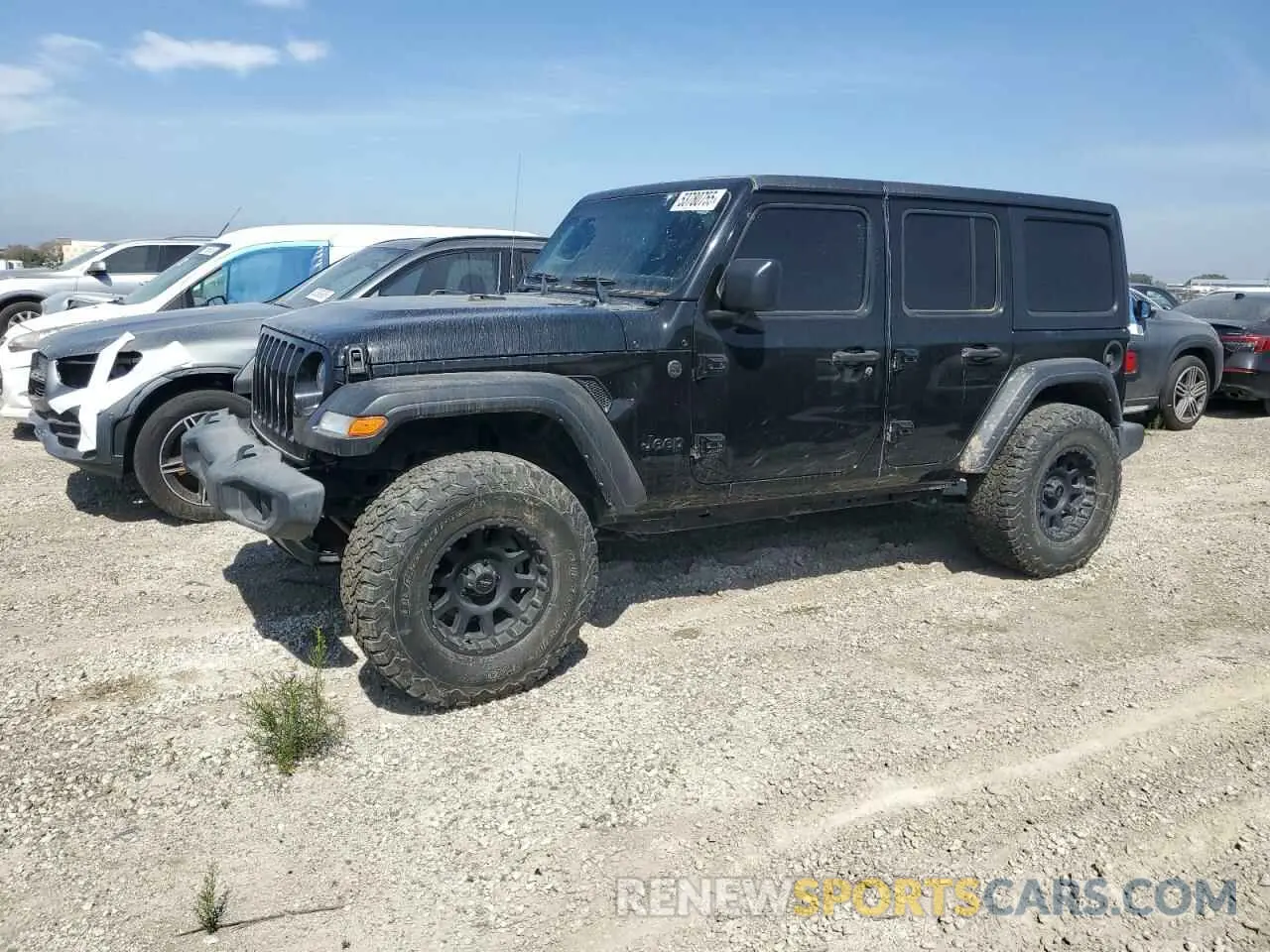 1 Photograph of a damaged car 1C4HJXDG5NW201087 JEEP WRANGLER 2022