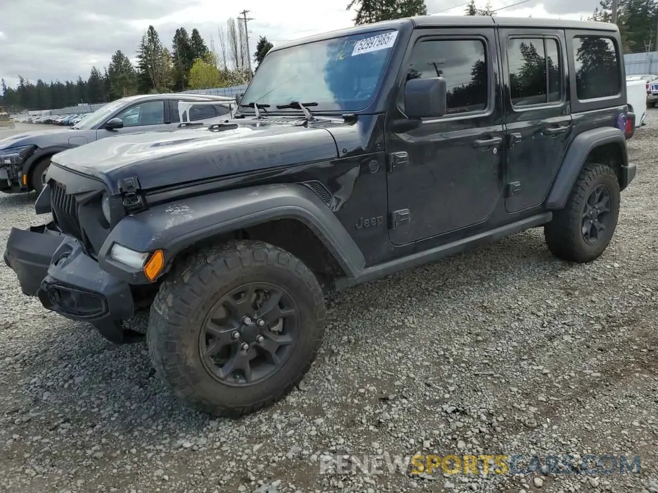 1 Фотография поврежденного автомобиля 1C4HJXDG6NW141997 JEEP WRANGLER 2022