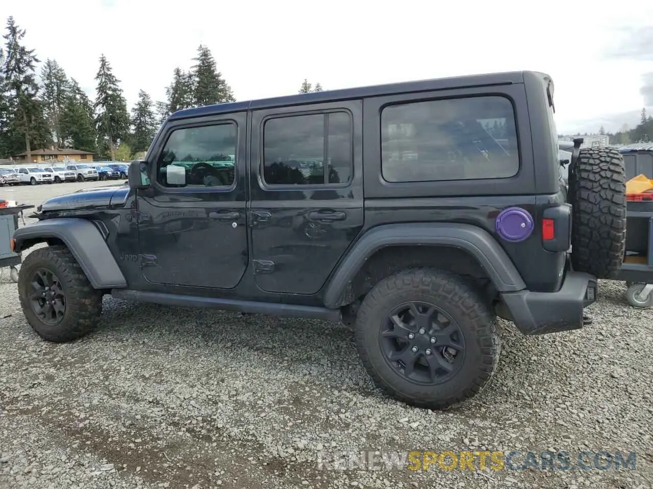 2 Фотография поврежденного автомобиля 1C4HJXDG6NW141997 JEEP WRANGLER 2022