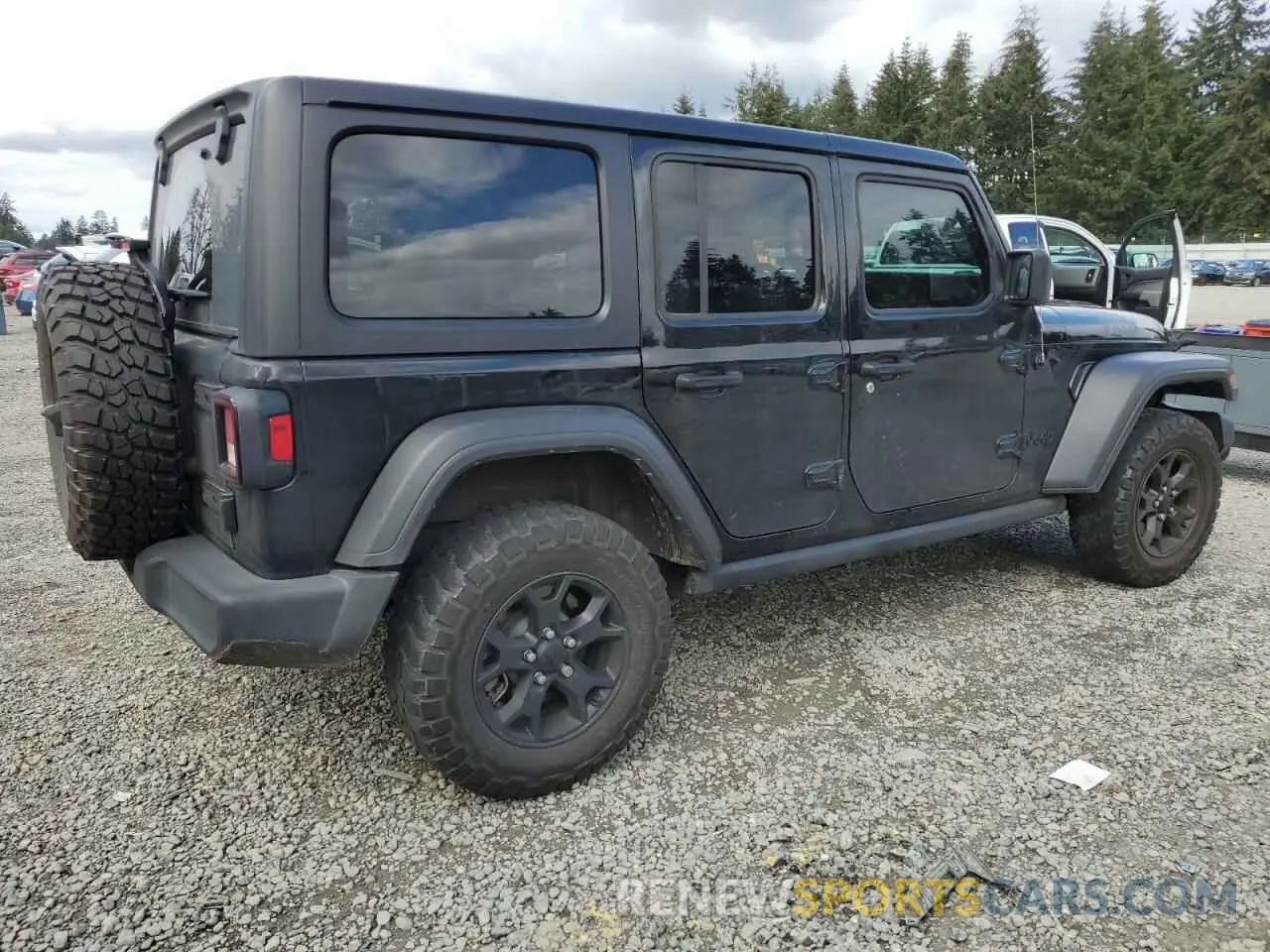 3 Фотография поврежденного автомобиля 1C4HJXDG6NW141997 JEEP WRANGLER 2022