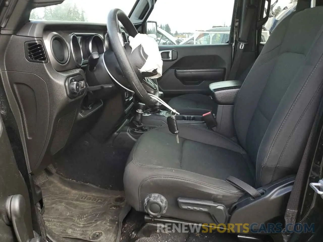 7 Фотография поврежденного автомобиля 1C4HJXDG6NW141997 JEEP WRANGLER 2022