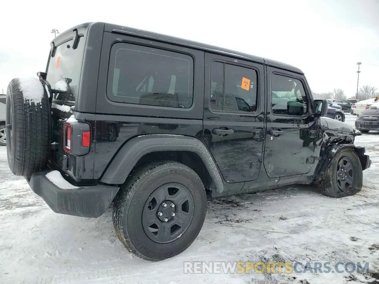 3 Photograph of a damaged car 1C4HJXDG7NW227321 JEEP WRANGLER 2022