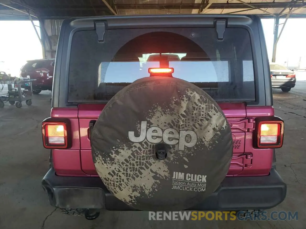 6 Фотография поврежденного автомобиля 1C4HJXDGXNW102507 JEEP WRANGLER 2022