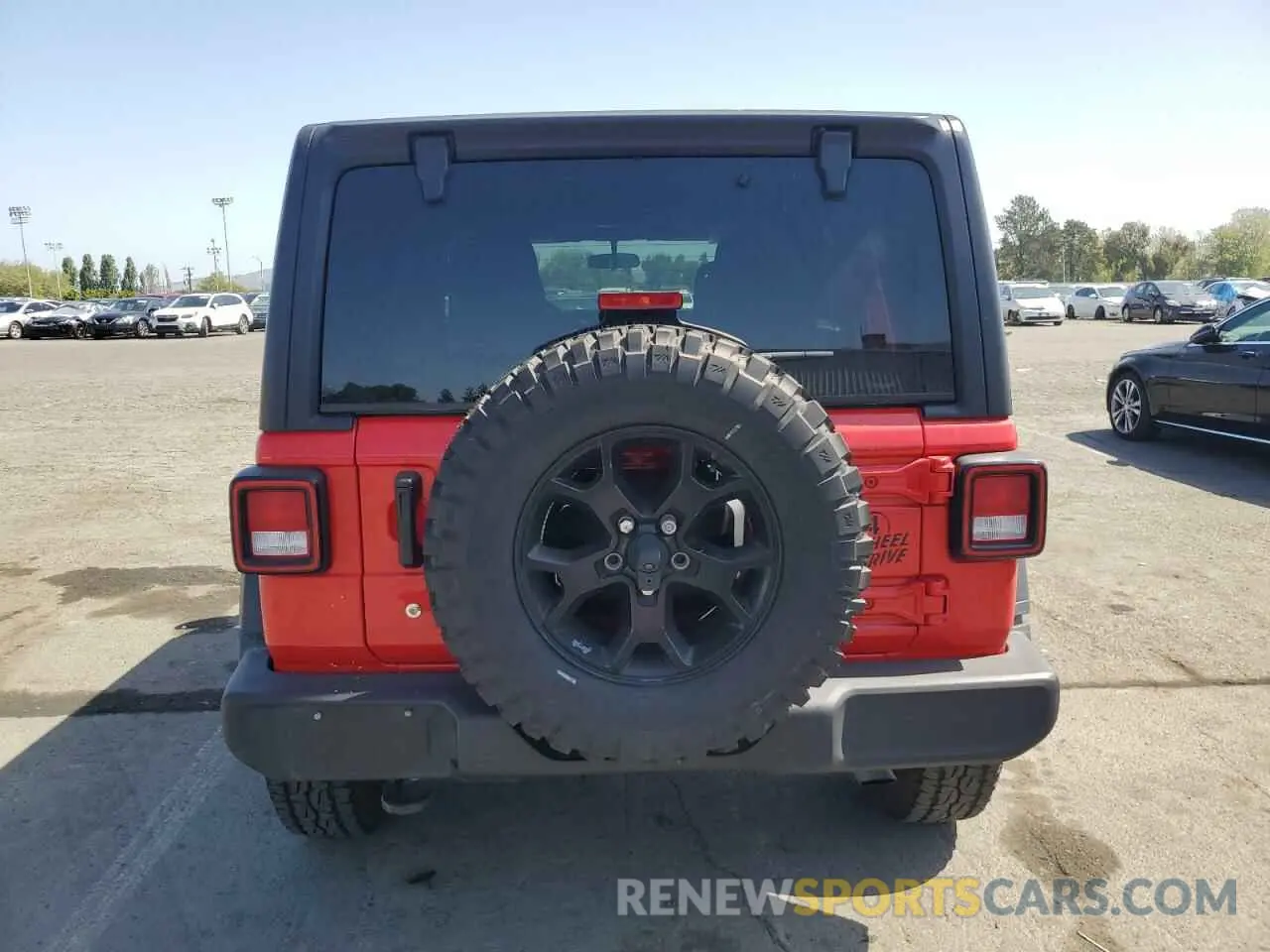 6 Фотография поврежденного автомобиля 1C4HJXDGXNW141744 JEEP WRANGLER 2022