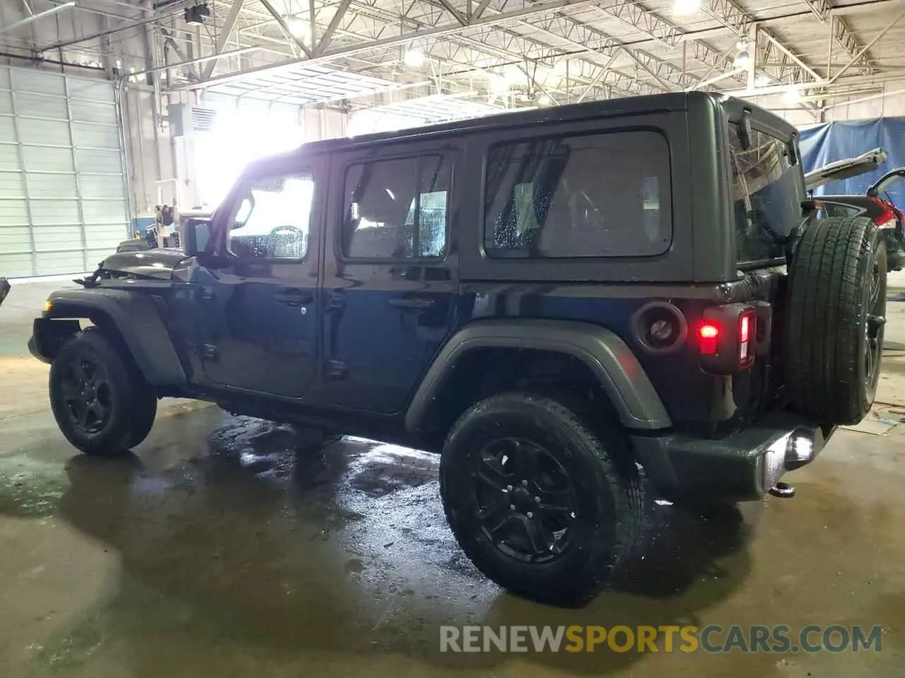 2 Фотография поврежденного автомобиля 1C4HJXDGXNW152081 JEEP WRANGLER 2022