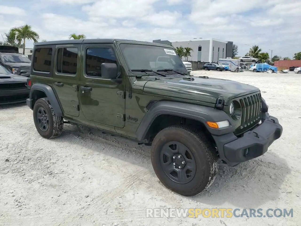 4 Фотография поврежденного автомобиля 1C4HJXDGXNW180320 JEEP WRANGLER 2022