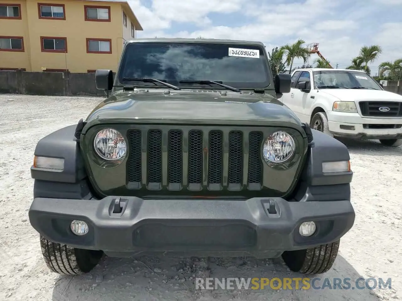 5 Фотография поврежденного автомобиля 1C4HJXDGXNW180320 JEEP WRANGLER 2022