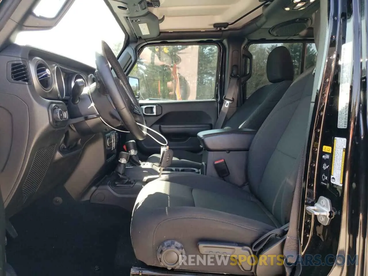 7 Photograph of a damaged car 1C4HJXDGXNW237776 JEEP WRANGLER 2022