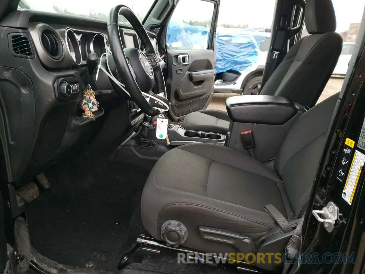 7 Photograph of a damaged car 1C4HJXDGXNW242038 JEEP WRANGLER 2022