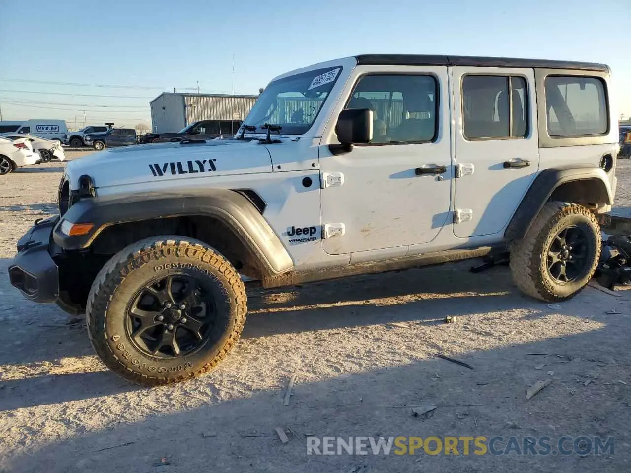 1 Фотография поврежденного автомобиля 1C4HJXDM7NW145806 JEEP WRANGLER 2022
