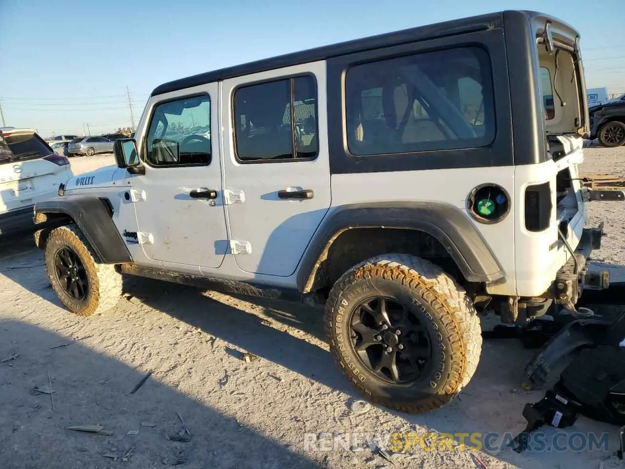 2 Фотография поврежденного автомобиля 1C4HJXDM7NW145806 JEEP WRANGLER 2022
