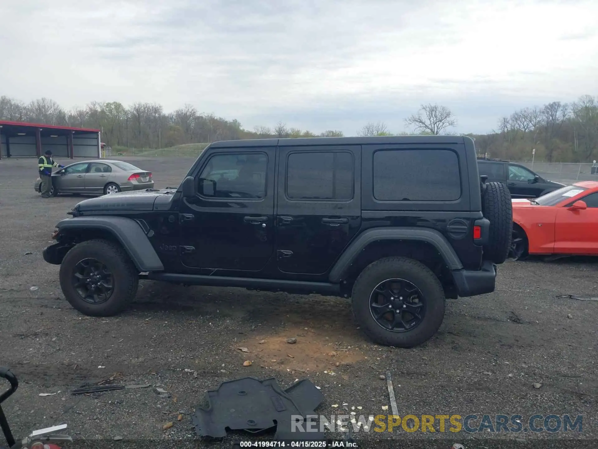 14 Photograph of a damaged car 1C4HJXDM8NW135415 JEEP WRANGLER 2022
