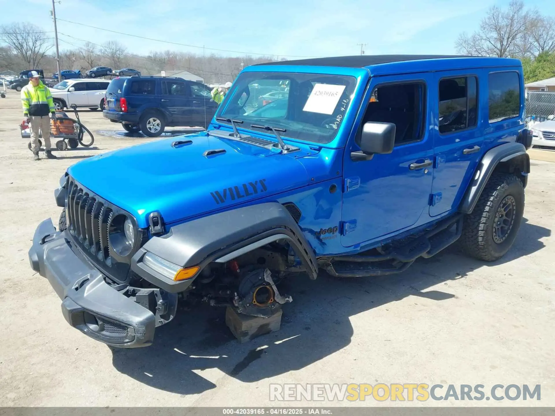 6 Photograph of a damaged car 1C4HJXDN5NW269680 JEEP WRANGLER 2022