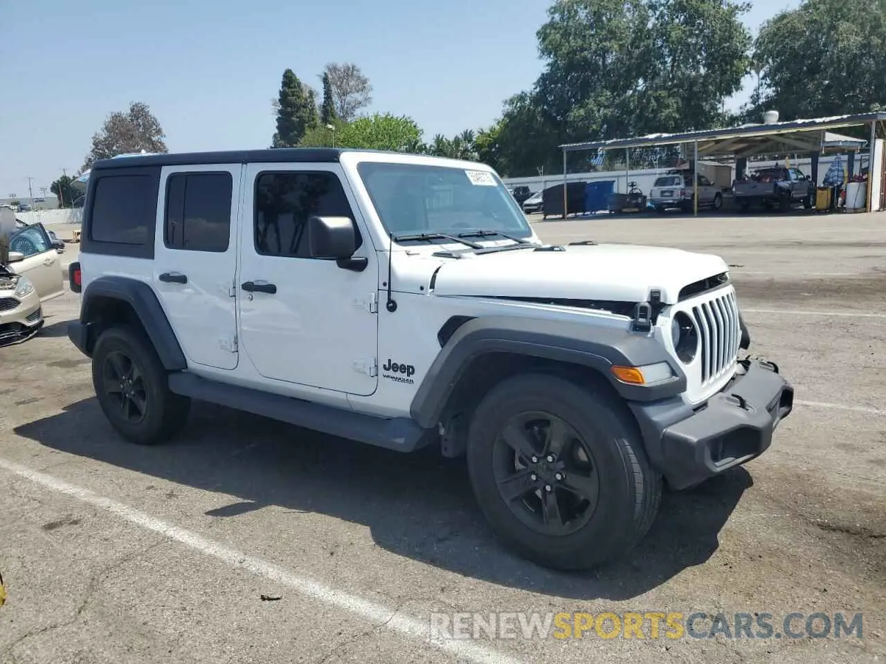 4 Photograph of a damaged car 1C4HJXDN6NW278386 JEEP WRANGLER 2022
