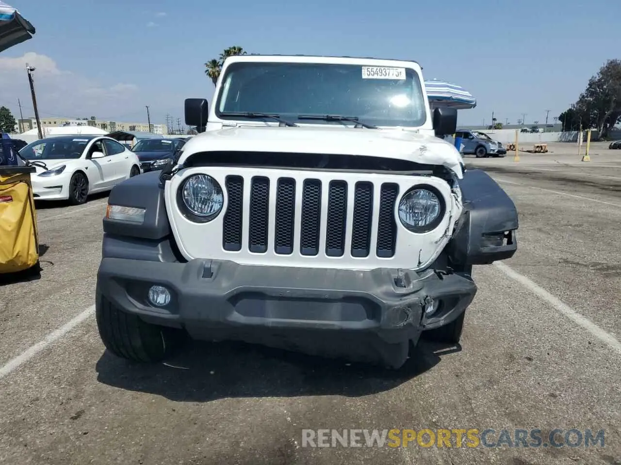 5 Photograph of a damaged car 1C4HJXDN6NW278386 JEEP WRANGLER 2022