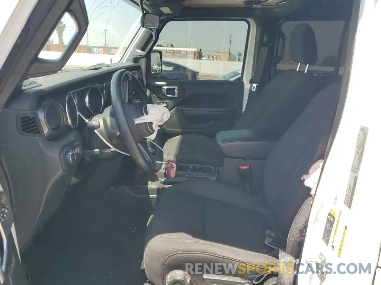 7 Photograph of a damaged car 1C4HJXDN6NW278386 JEEP WRANGLER 2022