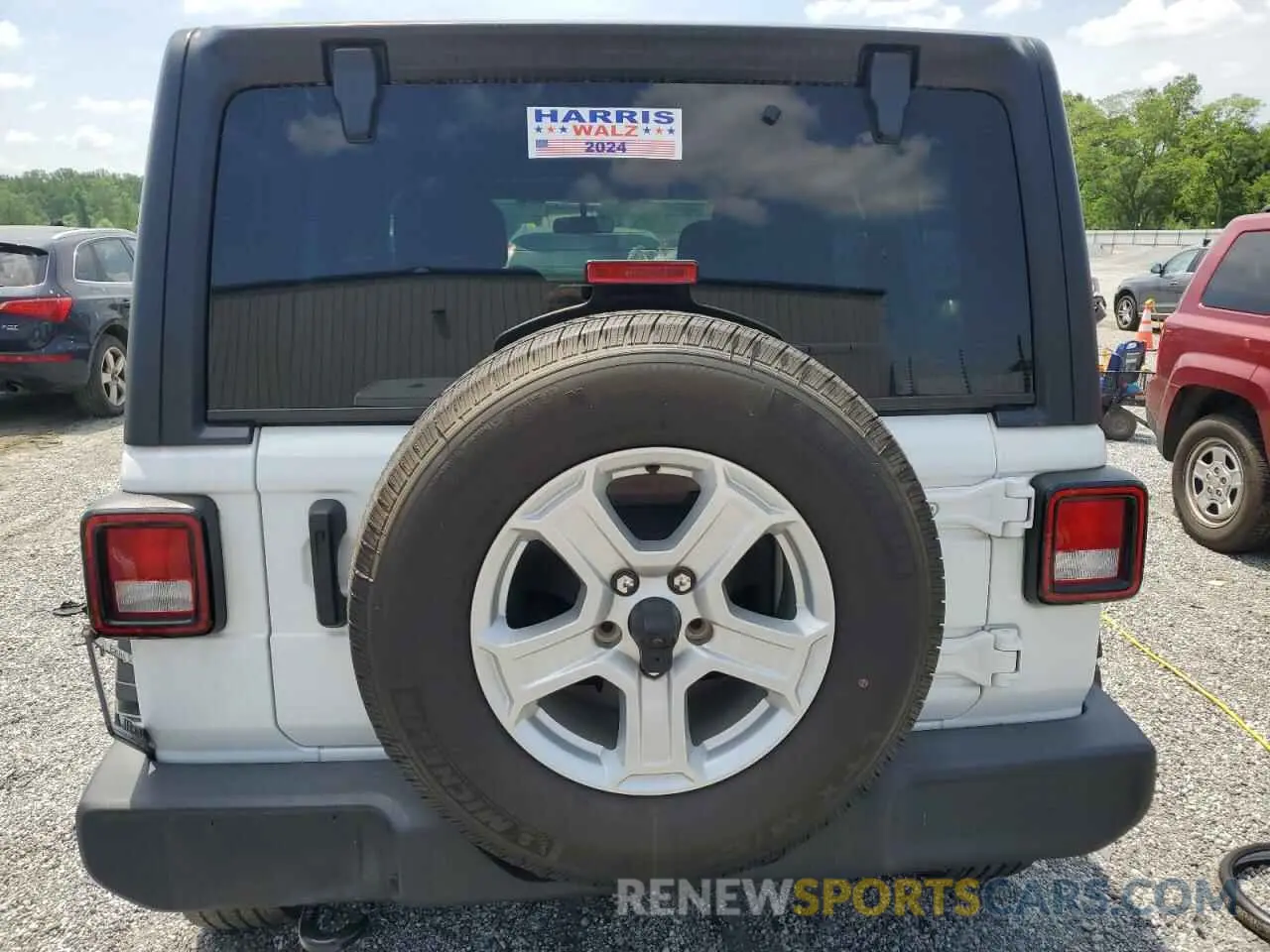 6 Photograph of a damaged car 1C4HJXDN8NW160663 JEEP WRANGLER 2022