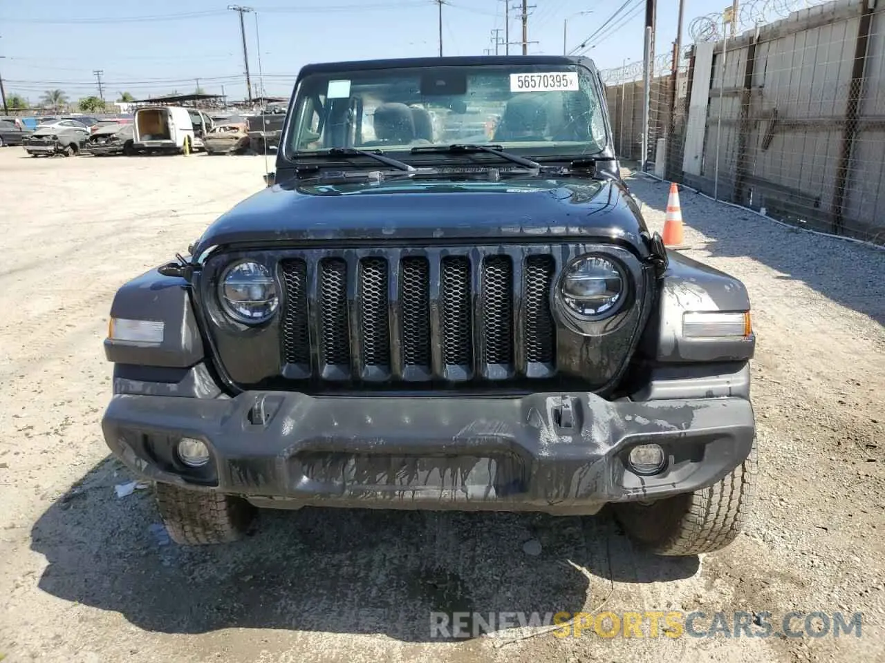 5 Photograph of a damaged car 1C4HJXDNXNW216456 JEEP WRANGLER 2022