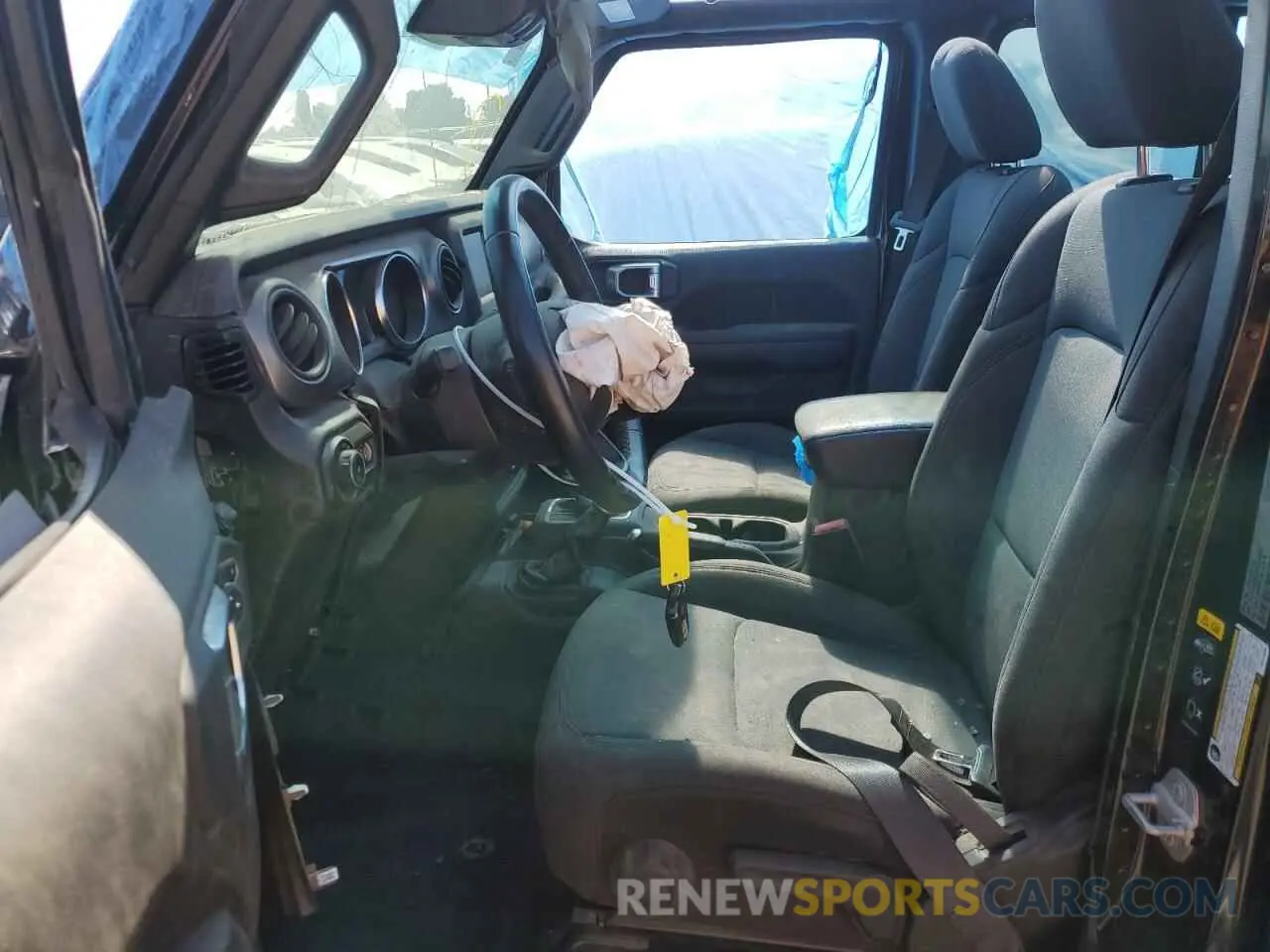 7 Photograph of a damaged car 1C4HJXDNXNW216456 JEEP WRANGLER 2022