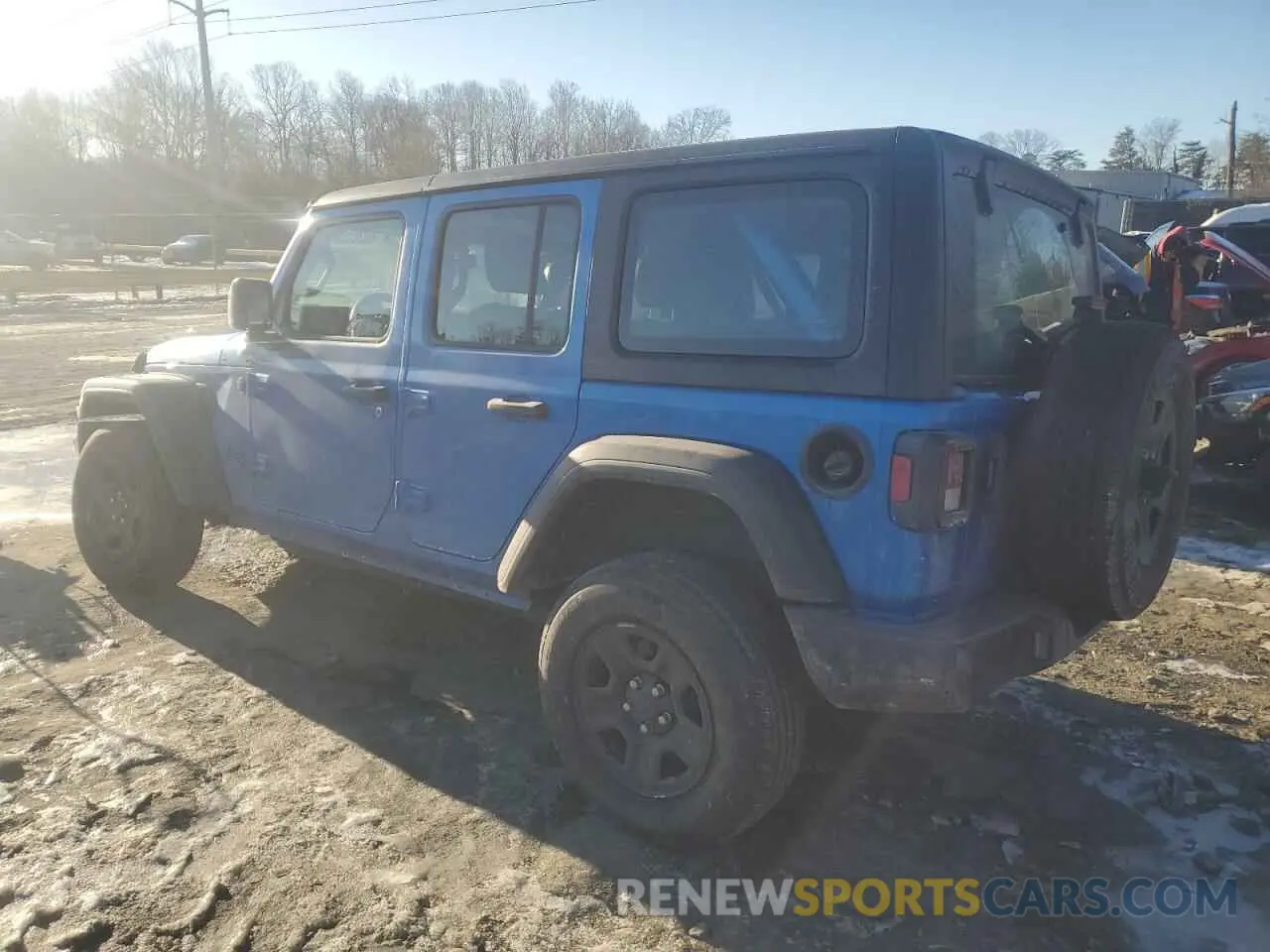 2 Photograph of a damaged car 1C4HJXDNXNW245004 JEEP WRANGLER 2022