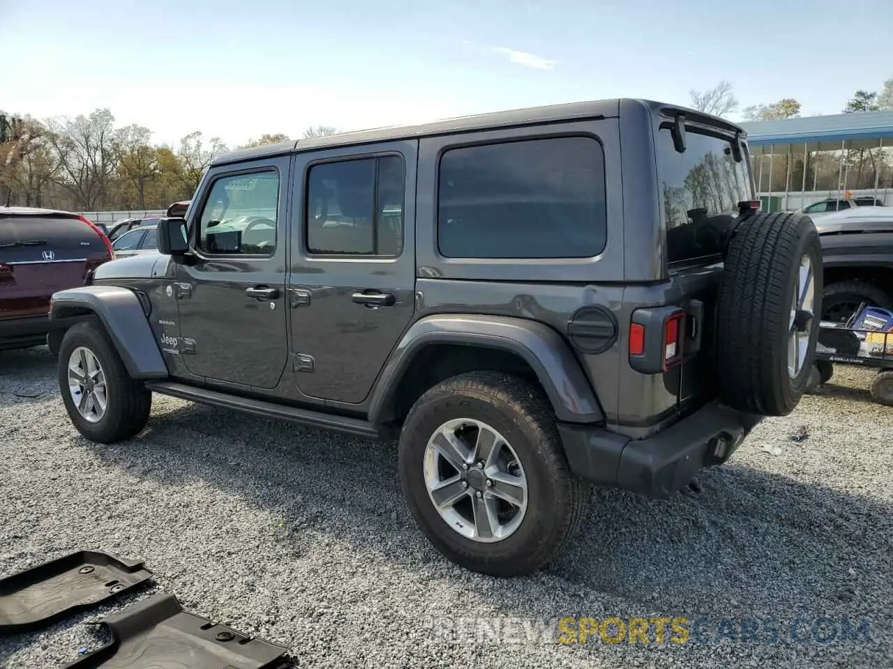 2 Фотография поврежденного автомобиля 1C4HJXEG2NW190144 JEEP WRANGLER 2022