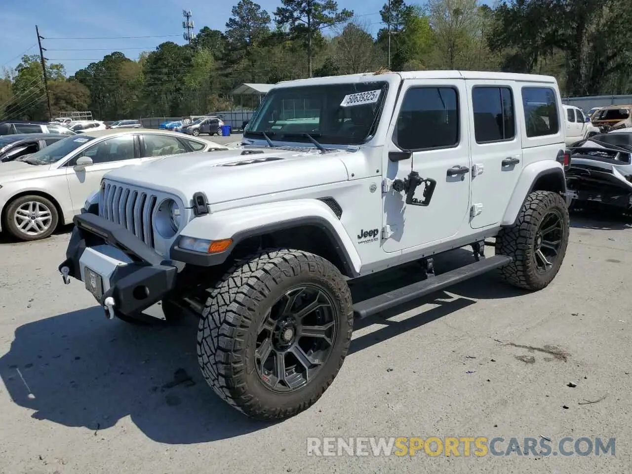 1 Photograph of a damaged car 1C4HJXEG3NW149408 JEEP WRANGLER 2022