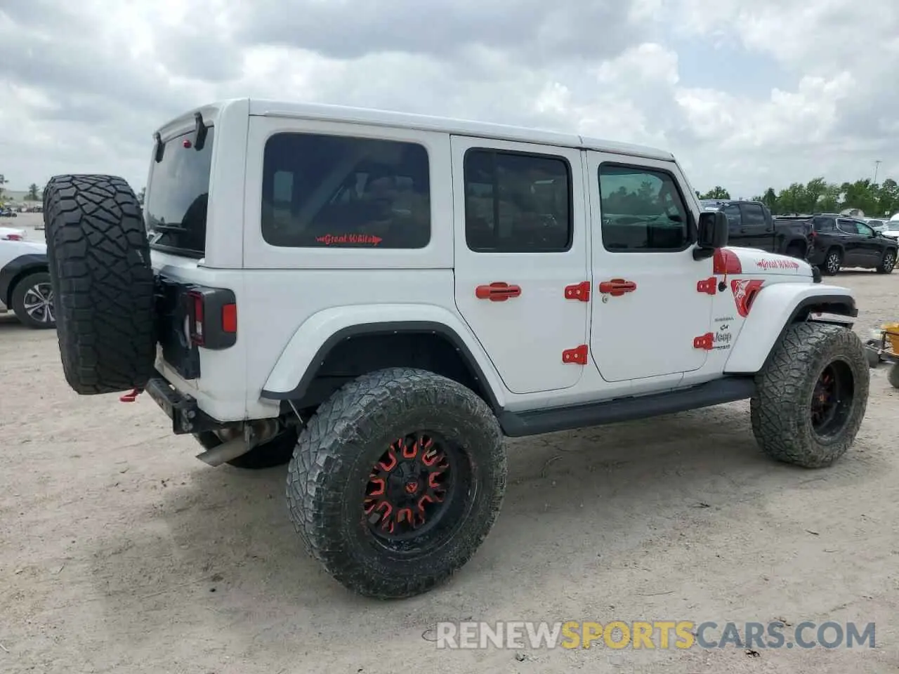 3 Фотография поврежденного автомобиля 1C4HJXEG4NW254507 JEEP WRANGLER 2022