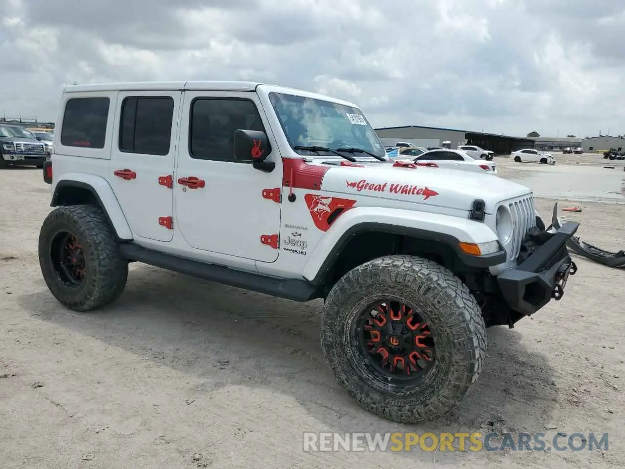 4 Фотография поврежденного автомобиля 1C4HJXEG4NW254507 JEEP WRANGLER 2022
