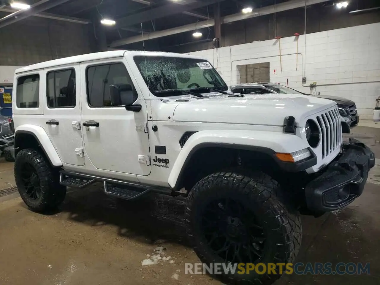 4 Photograph of a damaged car 1C4HJXEG7NW172299 JEEP WRANGLER 2022