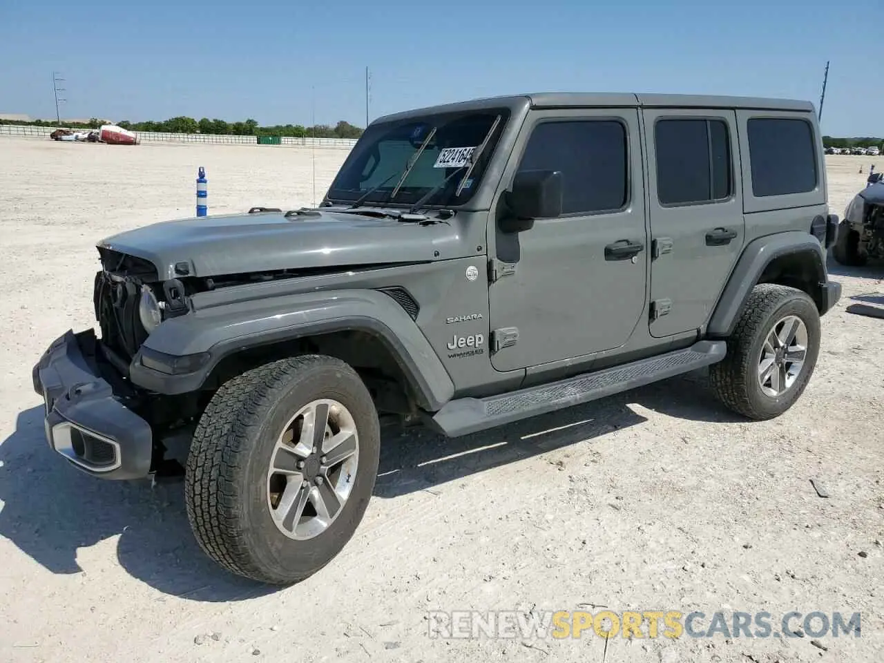 1 Photograph of a damaged car 1C4HJXEG8NW164969 JEEP WRANGLER 2022