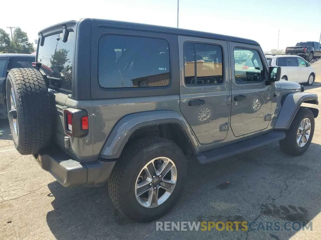 3 Photograph of a damaged car 1C4HJXEM4NW243626 JEEP WRANGLER 2022