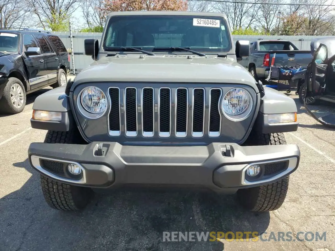 5 Photograph of a damaged car 1C4HJXEM4NW243626 JEEP WRANGLER 2022