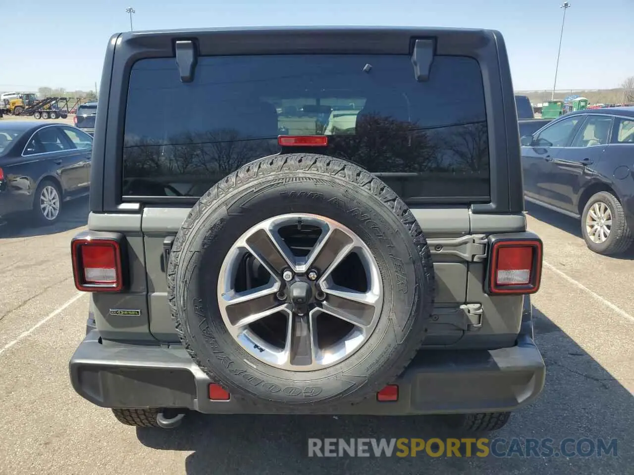 6 Photograph of a damaged car 1C4HJXEM4NW243626 JEEP WRANGLER 2022