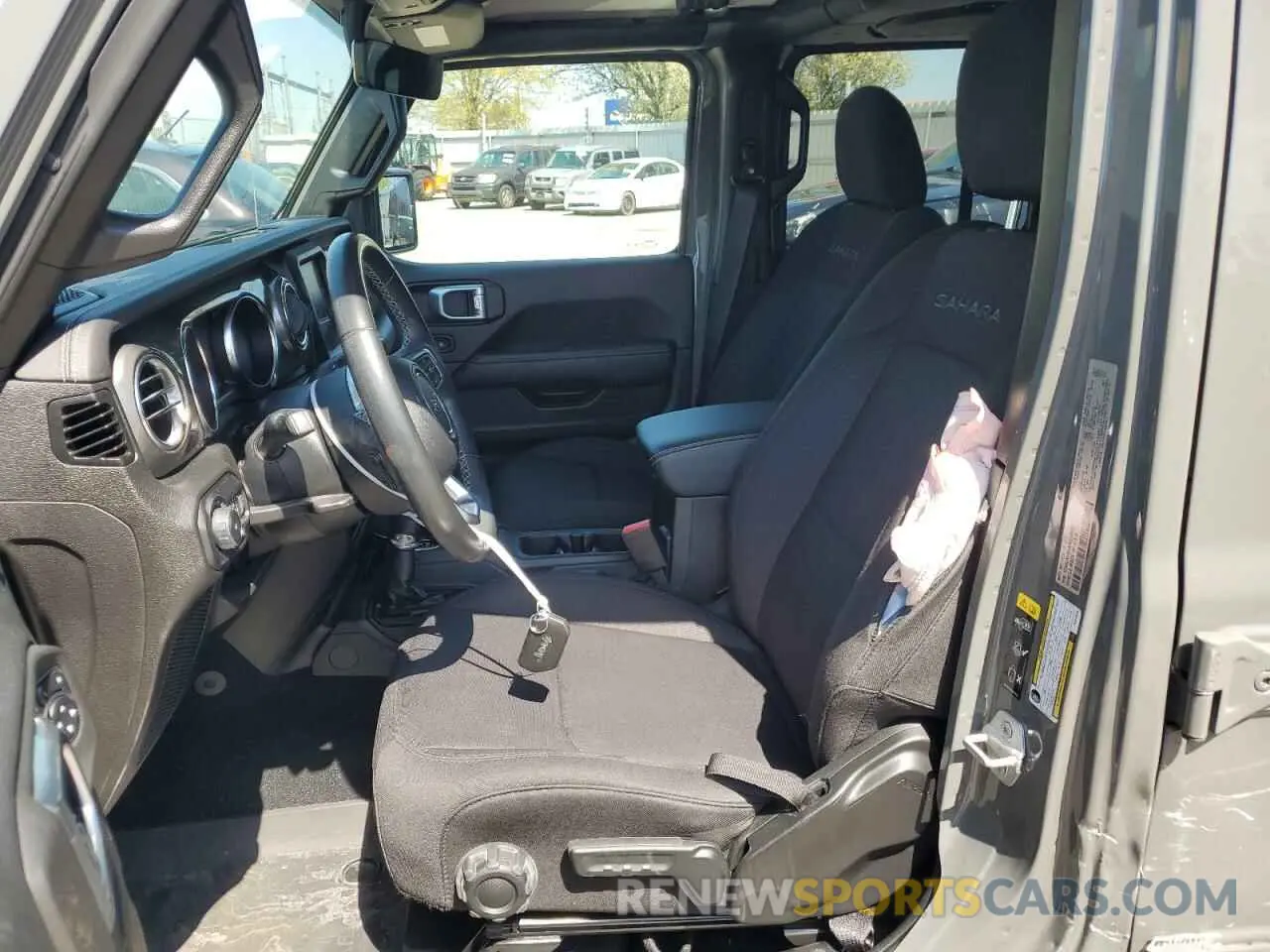 7 Photograph of a damaged car 1C4HJXEM4NW243626 JEEP WRANGLER 2022