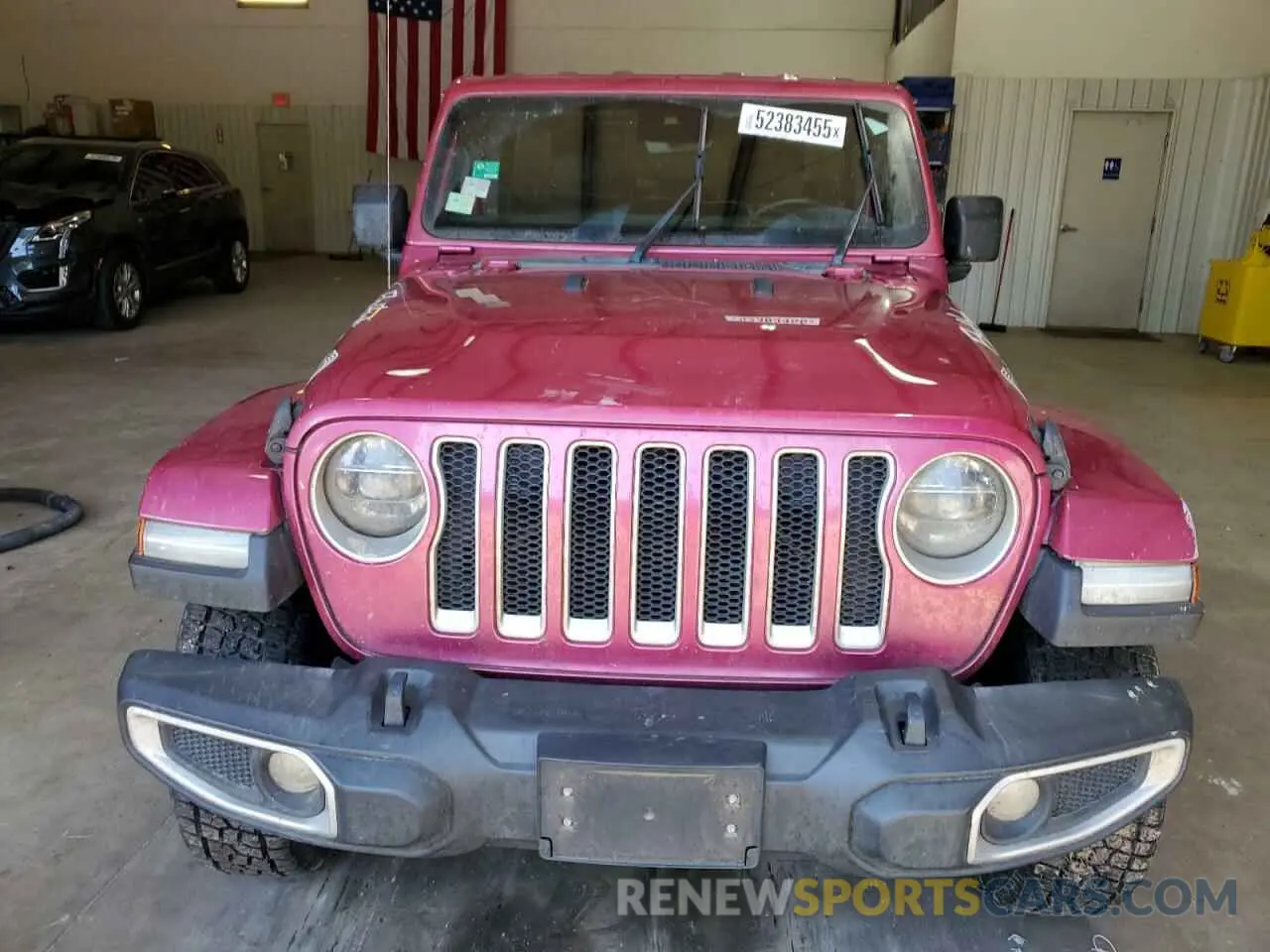 5 Photograph of a damaged car 1C4HJXEN0NW106045 JEEP WRANGLER 2022