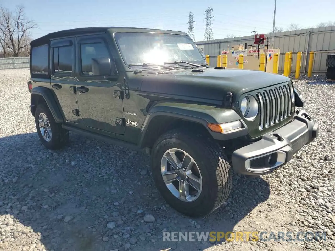 4 Фотография поврежденного автомобиля 1C4HJXEN2NW151228 JEEP WRANGLER 2022
