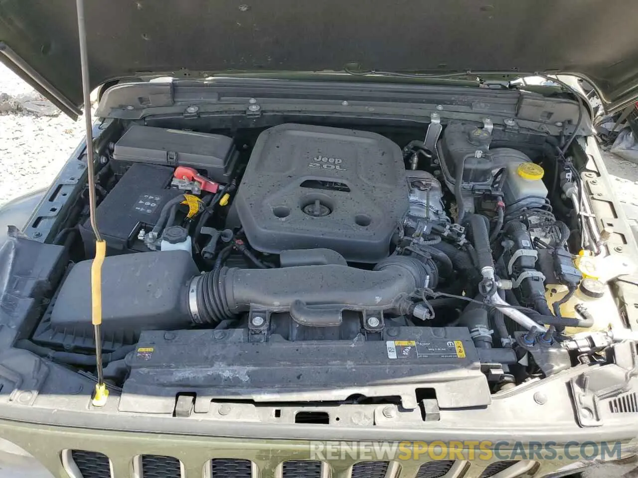 11 Фотография поврежденного автомобиля 1C4HJXEN3NW242458 JEEP WRANGLER 2022