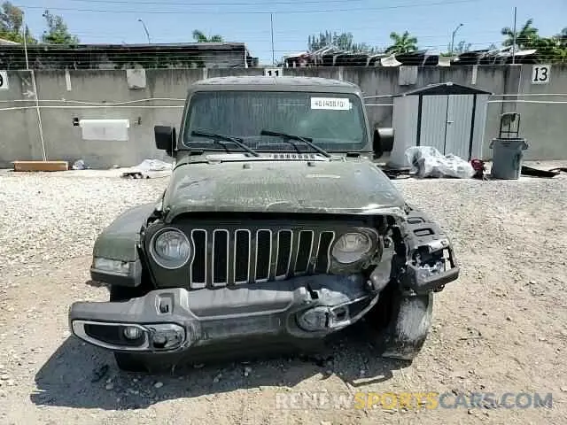 14 Фотография поврежденного автомобиля 1C4HJXEN3NW242458 JEEP WRANGLER 2022