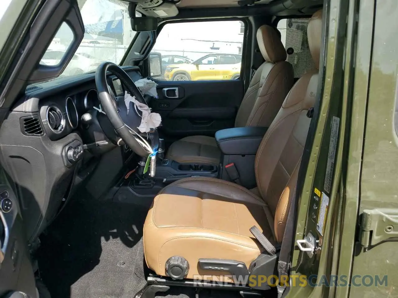 7 Фотография поврежденного автомобиля 1C4HJXEN3NW242458 JEEP WRANGLER 2022