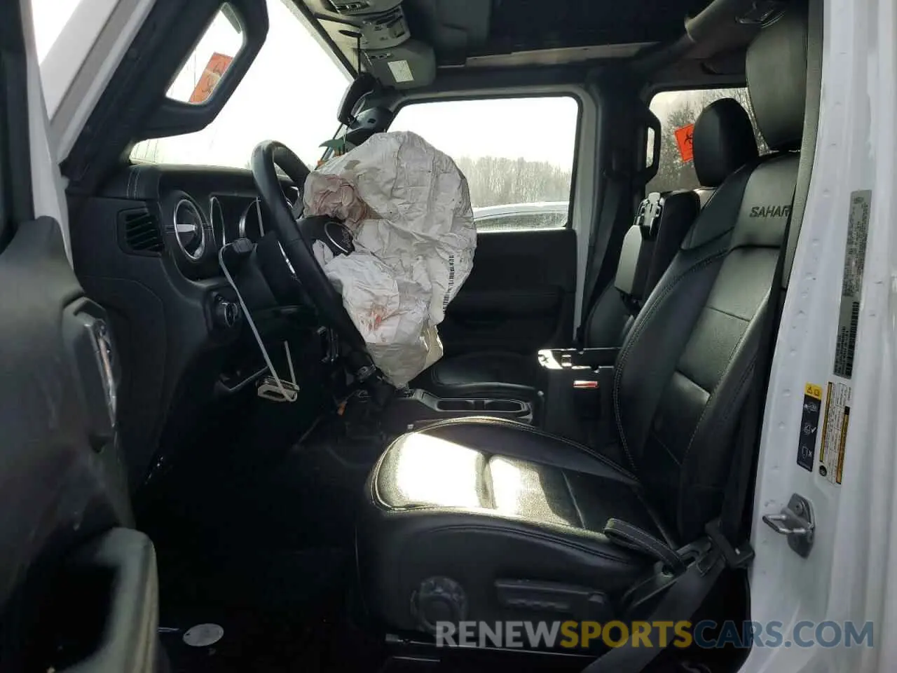 7 Photograph of a damaged car 1C4HJXEN4NW254182 JEEP WRANGLER 2022