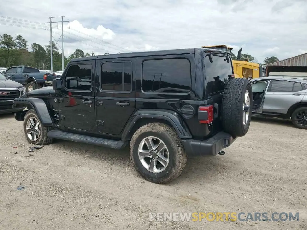 2 Photograph of a damaged car 1C4HJXEN8NW249650 JEEP WRANGLER 2022