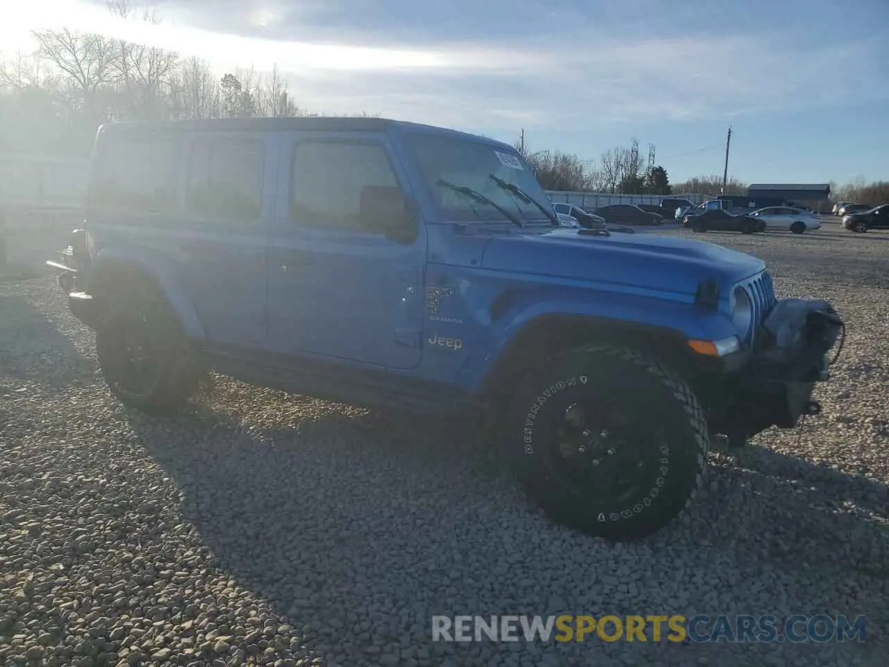 4 Photograph of a damaged car 1C4HJXEN8NW262480 JEEP WRANGLER 2022