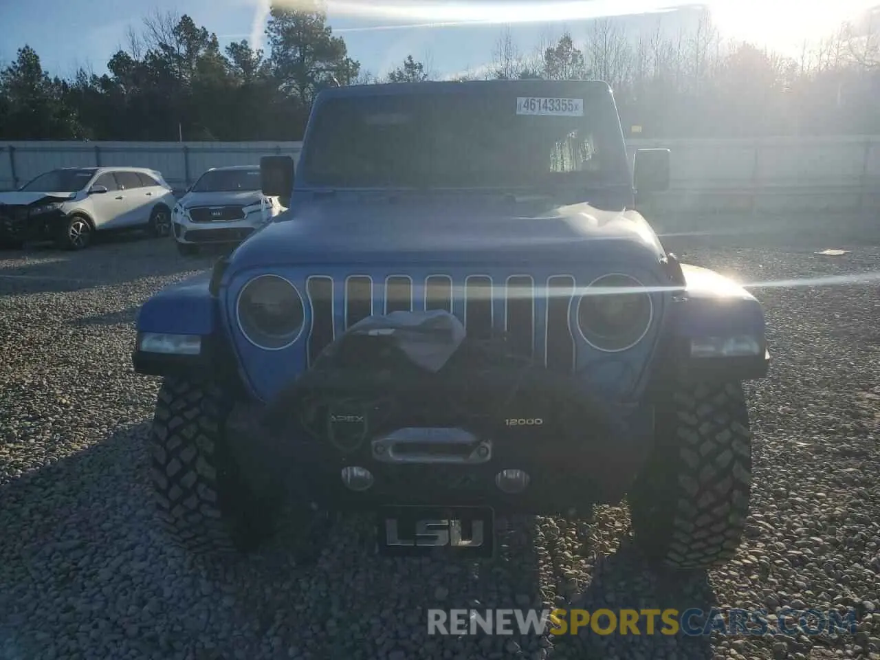 5 Photograph of a damaged car 1C4HJXEN8NW262480 JEEP WRANGLER 2022